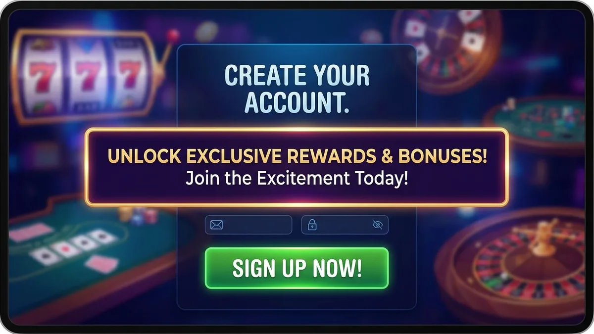 Registrazione con bonus