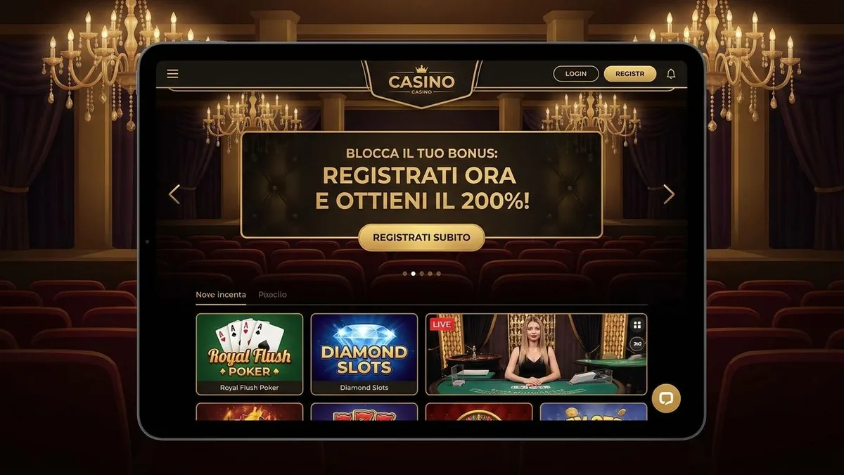 Registrazione con bonus
